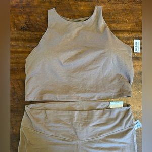 NWT Old Navy Power Chill work out set 2x xxl